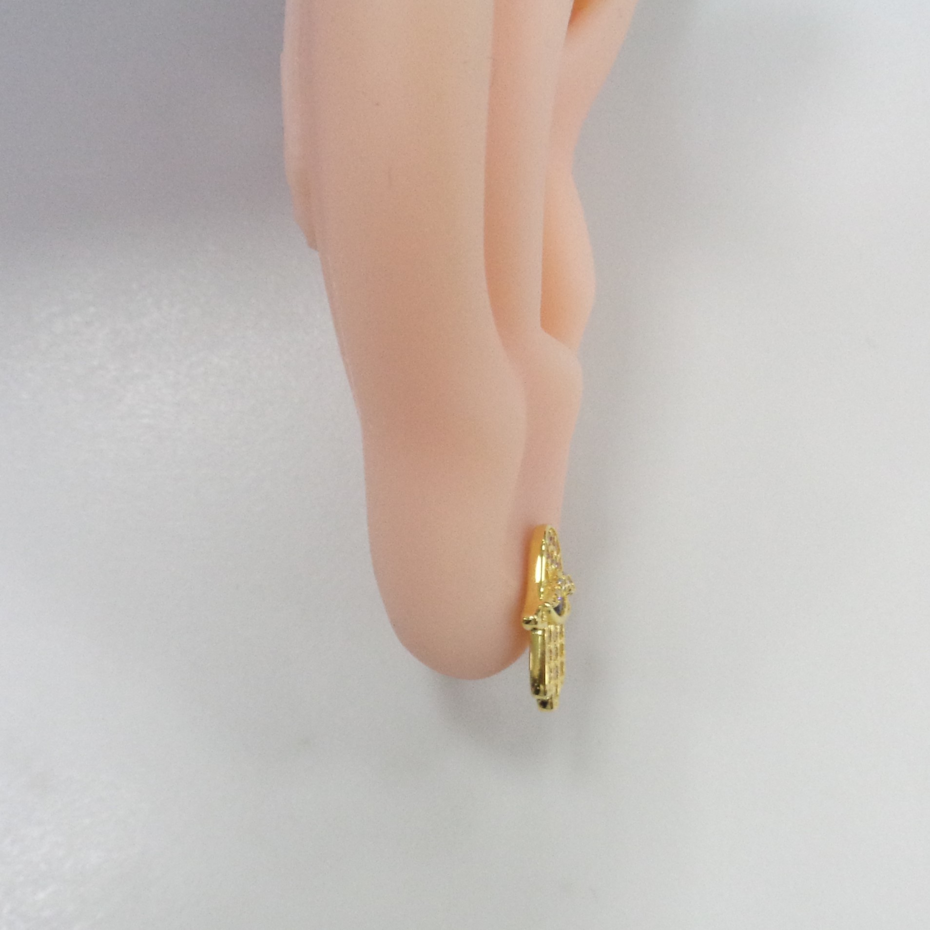 Серебряные серьги 925 пробы; вставки 52 Куб.Цирконий разноцв.0,725ct;